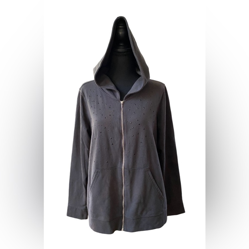 Rock & Republic: Star Wars Hoodie Sweatshirt with Darth Vader Helmet on Back